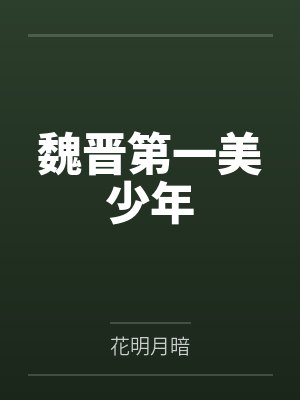 魏晋有美男小说