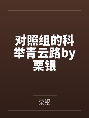 对照组的科举青云路by栗银